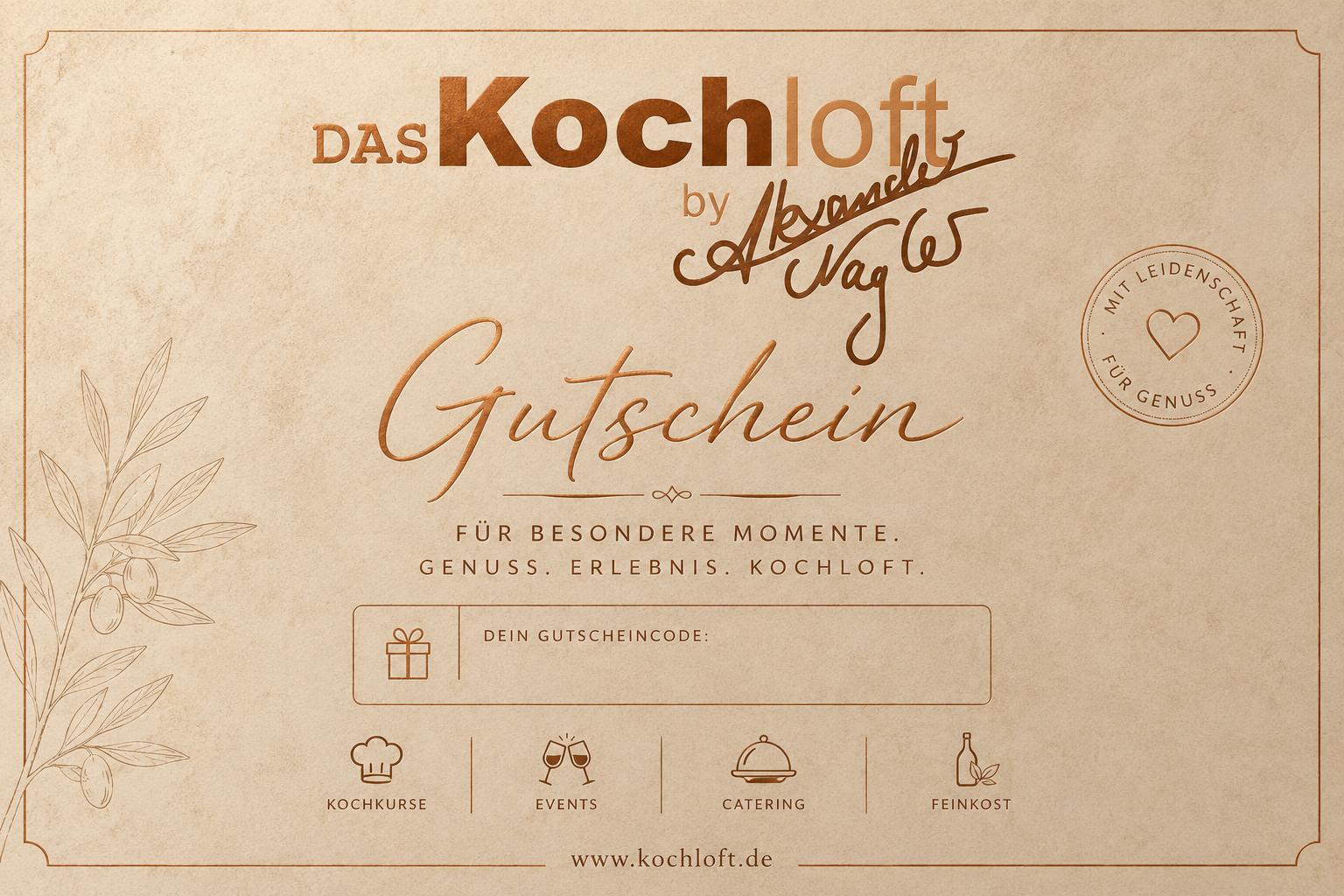 Gutschein Kochloft